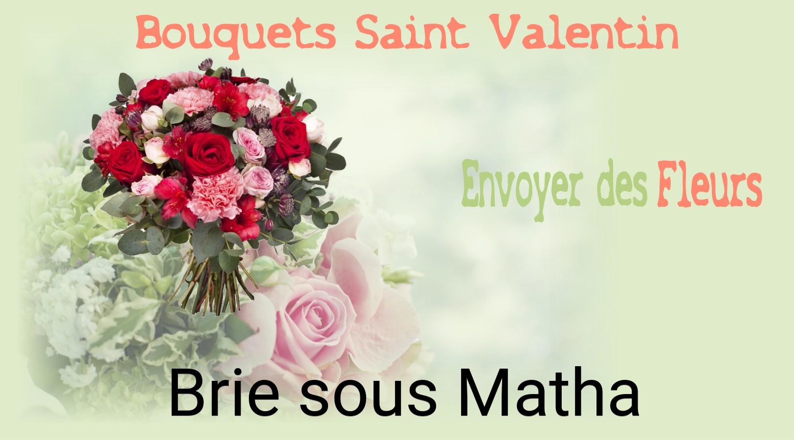 Roses de Saint-Valentin livrées à Brie-sous-Matha